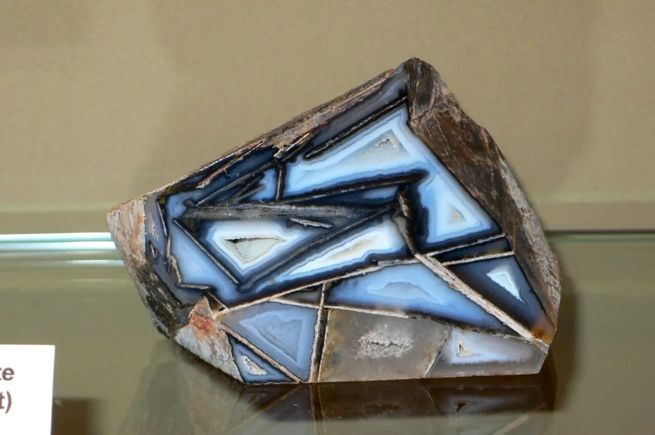 «Polyhedral Agate» («Полиэдральный» или «многогранный» агат), из Ситио Гаргело, … — фото 1