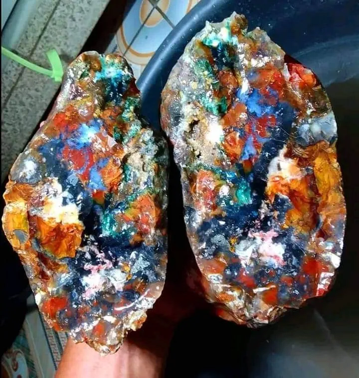 "Палитра"—"Agate Pancawarna" (местное название), известен с санскрита, как «Каме… — фото 2