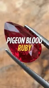 «Красный, как Голубиная кровь» или «Pigeon's Blood» — это цветовой термин, описы… — фото 1