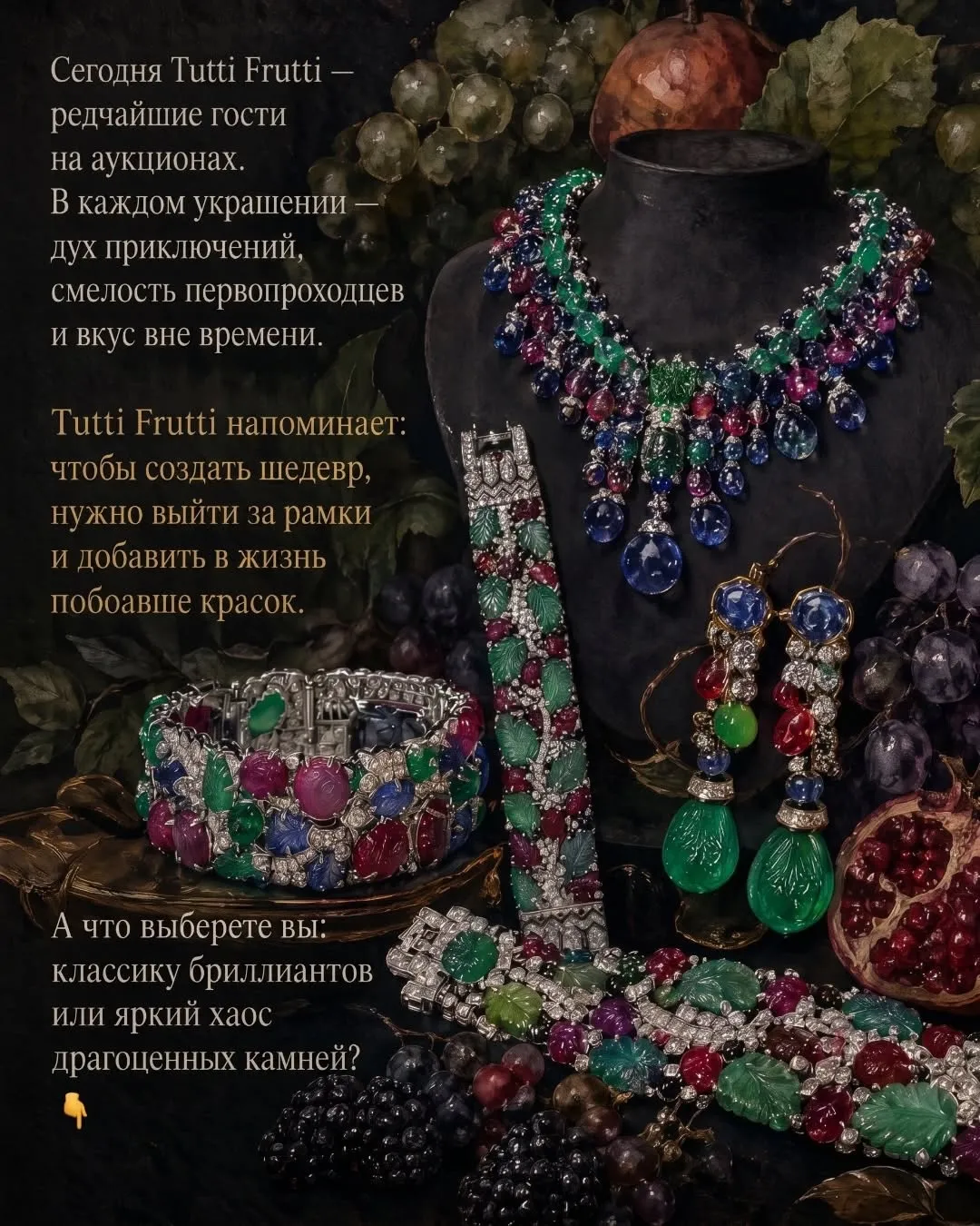 «Tutti Frutti» — это культовый, признанный во всем мире ювелирный стиль «Cartier… — фото 5