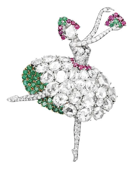 Знаменитые броши-балерины ювелирного дома Cleef & Arpels — фото 1