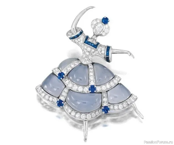 Знаменитые броши-балерины ювелирного дома Cleef & Arpels — фото 3