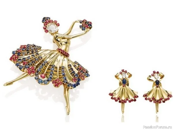 Знаменитые броши-балерины ювелирного дома Cleef & Arpels — фото 5