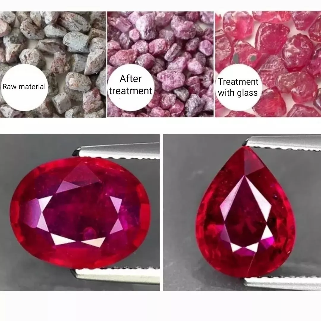 Рубин, заполненный стеклом (Glass filled Ruby). 1 часть. — фото 2