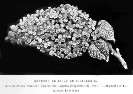 Броши «Сирень» императрицы Евгении (Empress Eugenie’s Lilac Spray Brooches) — фото 2