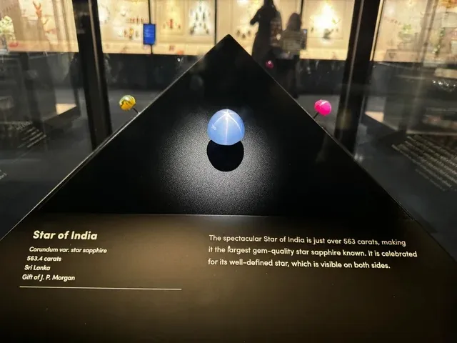 Сапфир «Звезда Индии» (Star of India) — фото 6