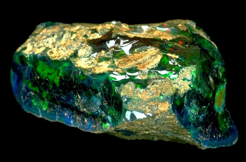 Roebling Opal — это необыкновенный необработанный опал, весом 2585 карат. Добыт … — фото 1
