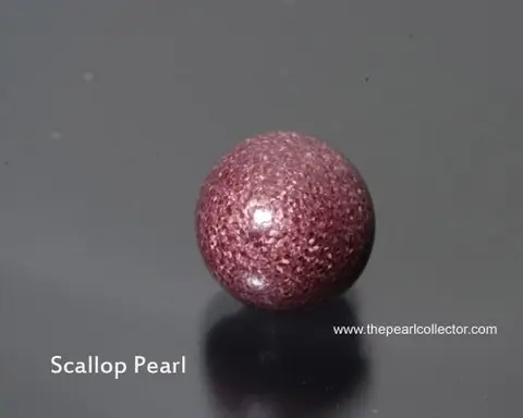 «Жемчуг-гребешок» («scallop pearl») представляет собой не перламутровое известко…