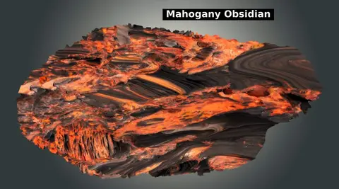 «Mahogany Obsidian» или «Обсидиан красного дерева» — это потрясающая и уникальна…